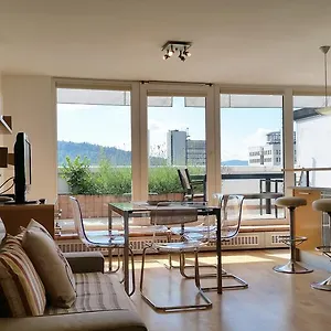 Charming Terrace Ana And Maria Tour As Apartment Laibach